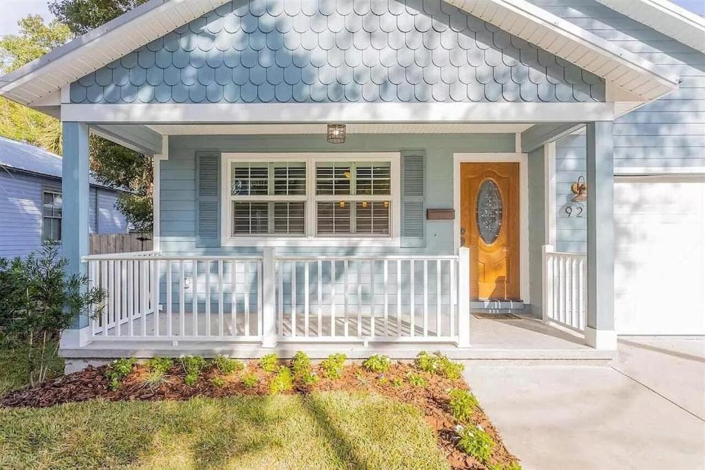 Modern, Upscale, And New Blue Bungalow In The Heart Of Downtown St Augustine St. Augustine Extérieur photo